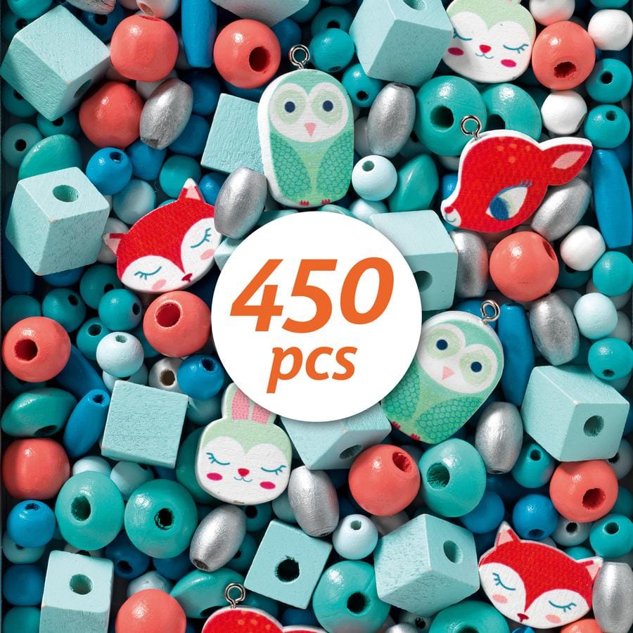 Perles en bois Petits animaux – Image 4