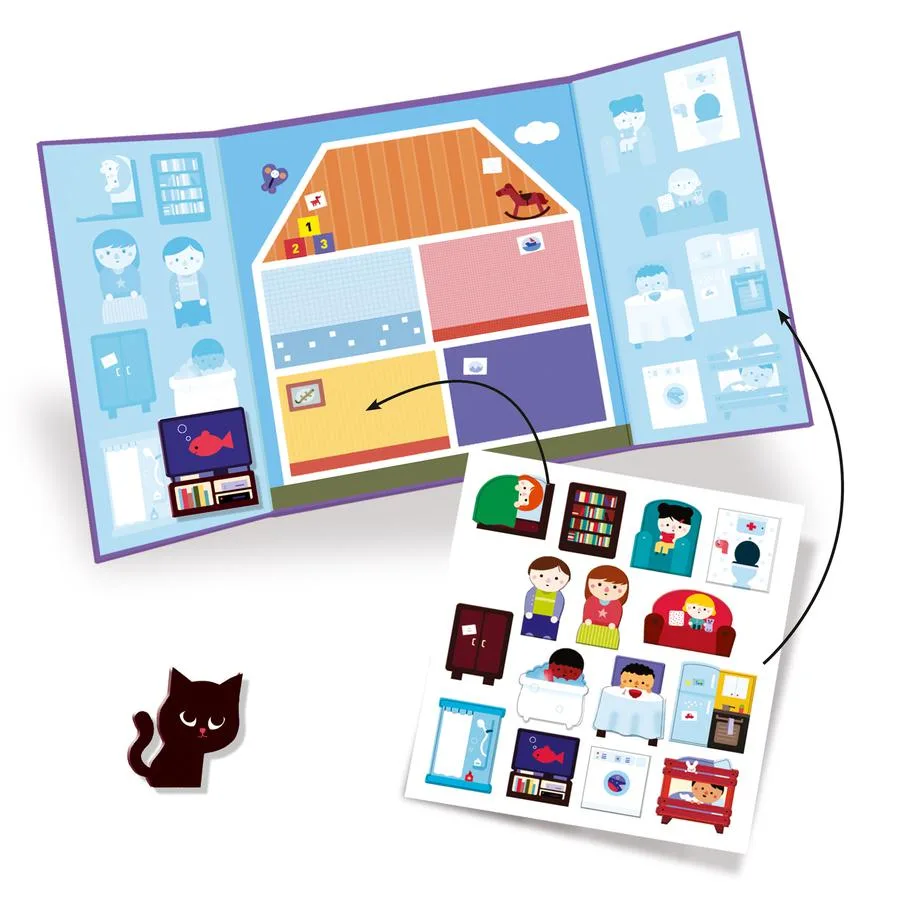 Stickers repositionnables la maison – Image 2