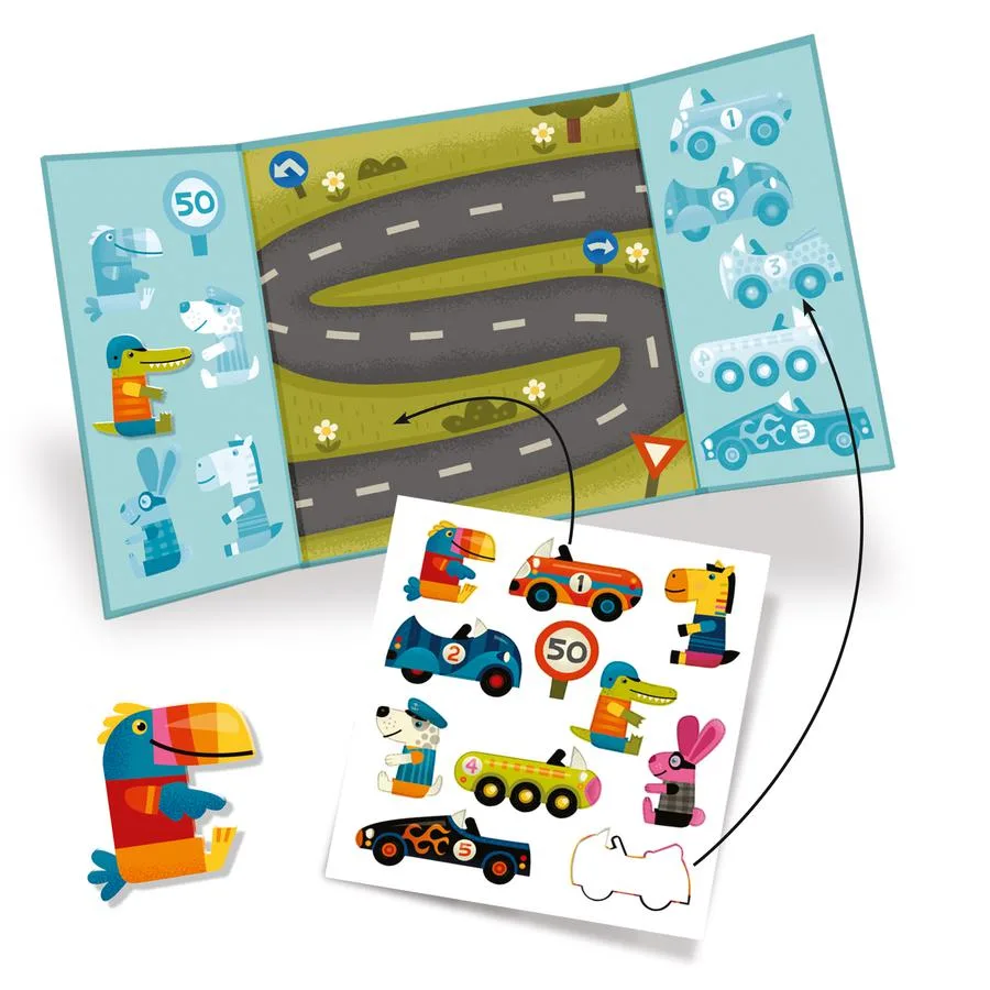 Stickers repositionnables les voitures – Image 2