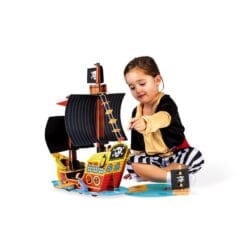 Bateau pirates story (carton et bois) – Image 5