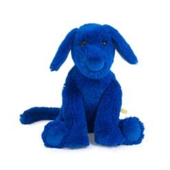 Petit chien bleu - peluche