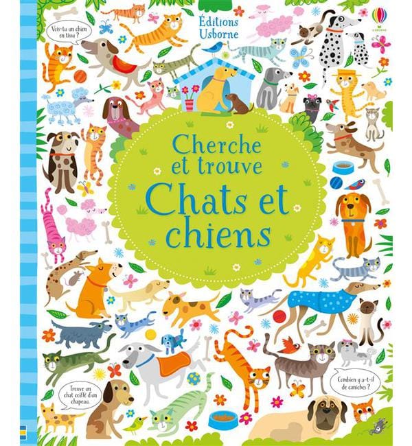 Cherche et trouve chats et chiens