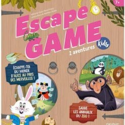 Escape Game Kids - 2 aventures (Sauve les animaux du zoo !, Échappe-toi du monde d Alice au pays de