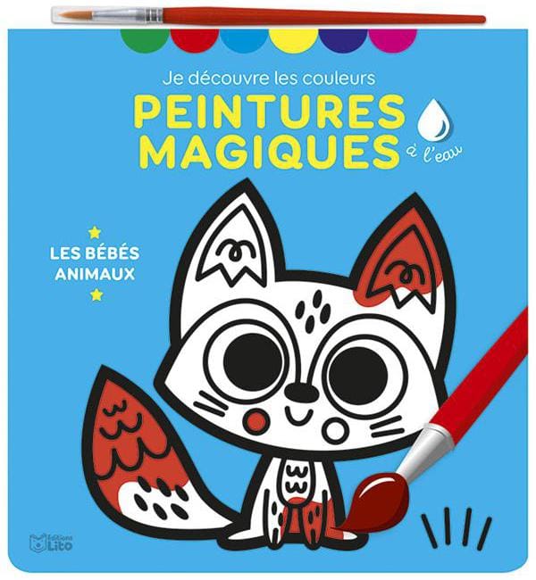 Les bébés animaux - Avec 1 pinceau