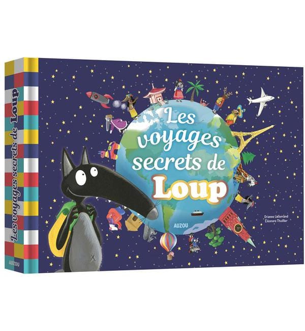 Les voyages secrets de Loup - Mes papiers découpés