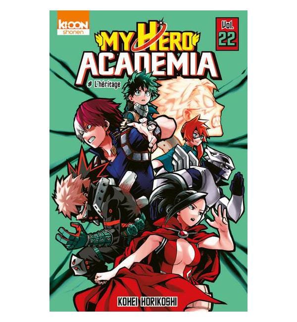 My Hero Academia Tome 22 - L'héritage - Avec Jujutsu Kaisen, extrait du tome 1 offert