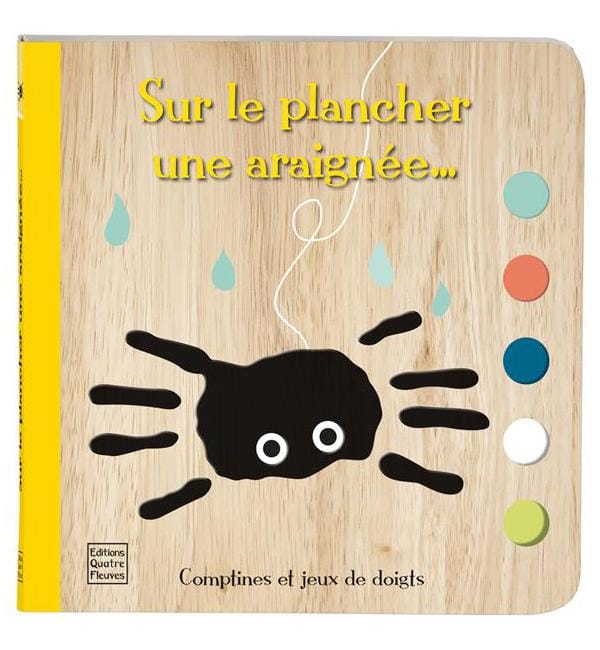 Sur le plancher... une araignée