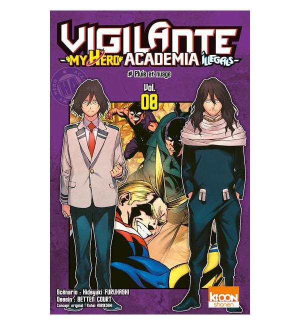 Vigilante My Hero Academia Illegals Tome 8 - Pluie et nuage
