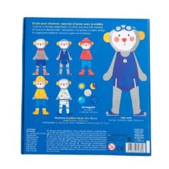 Jeu magnétique Je m'habille Les Popipop – Image 2