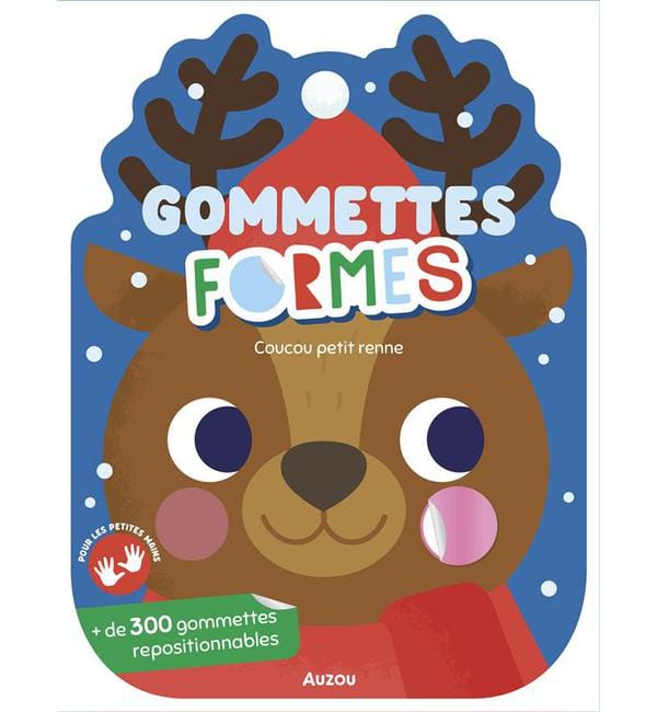 Coucou petit renne - Avec + de 300 gommettes repositionnables