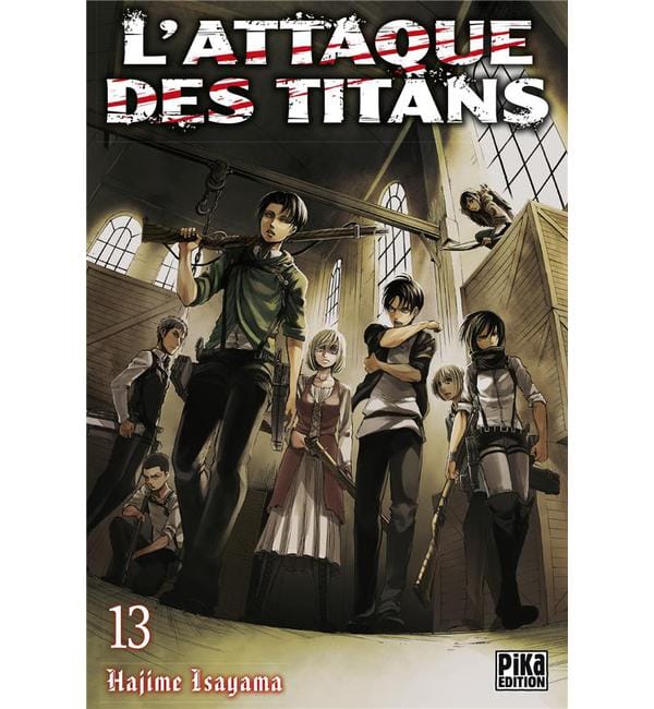 L'attaque des titans Tome 13