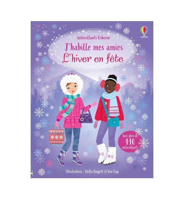 L'hiver en fête - Avec plus de 440 autocollants