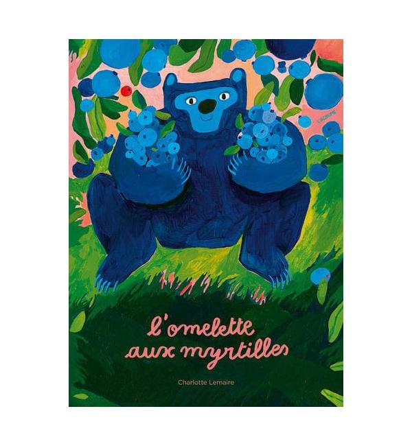 L'omelette aux myrtilles