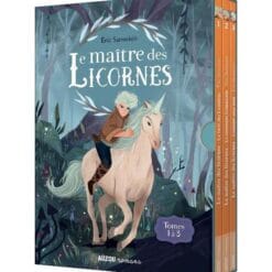 Le maître des licornes - Tome 1, La forêt des lumières ; Tome 2, Le continent crépuscule ; Tome 3, L'homme sans nom