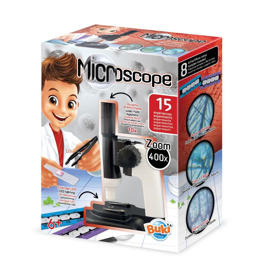 Microscope 15 expériences