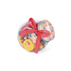 220 Perles Flamants roses Birdy (bois) – Image 3