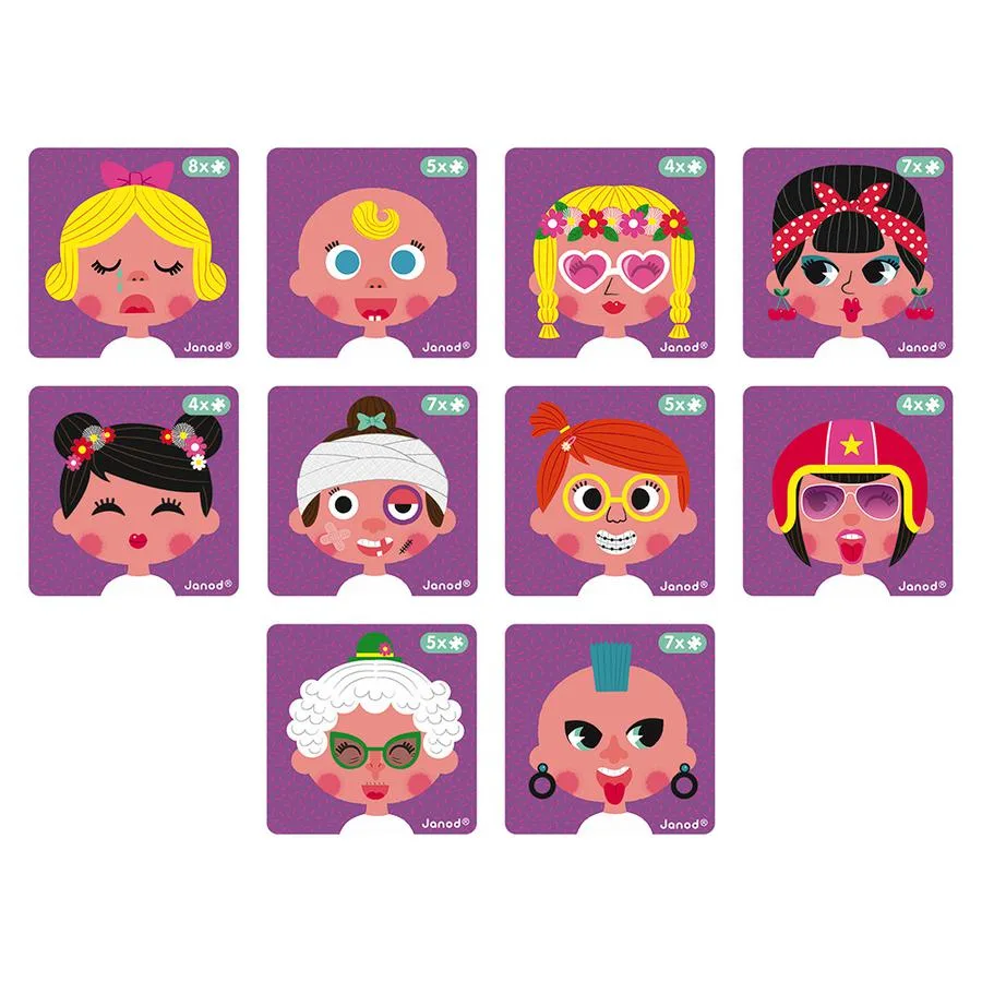 Magnéti'book crazy faces filles – Image 3