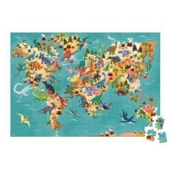 Puzzle éducatif géant dinosaures 200 pcs – Image 3