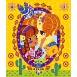 Set créatif Mosaïques en mousse Poneys et licornes – Image 4