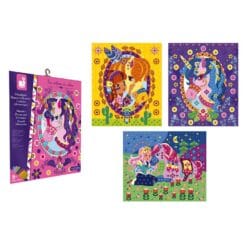 Set créatif Mosaïques en mousse Poneys et licornes – Image 7