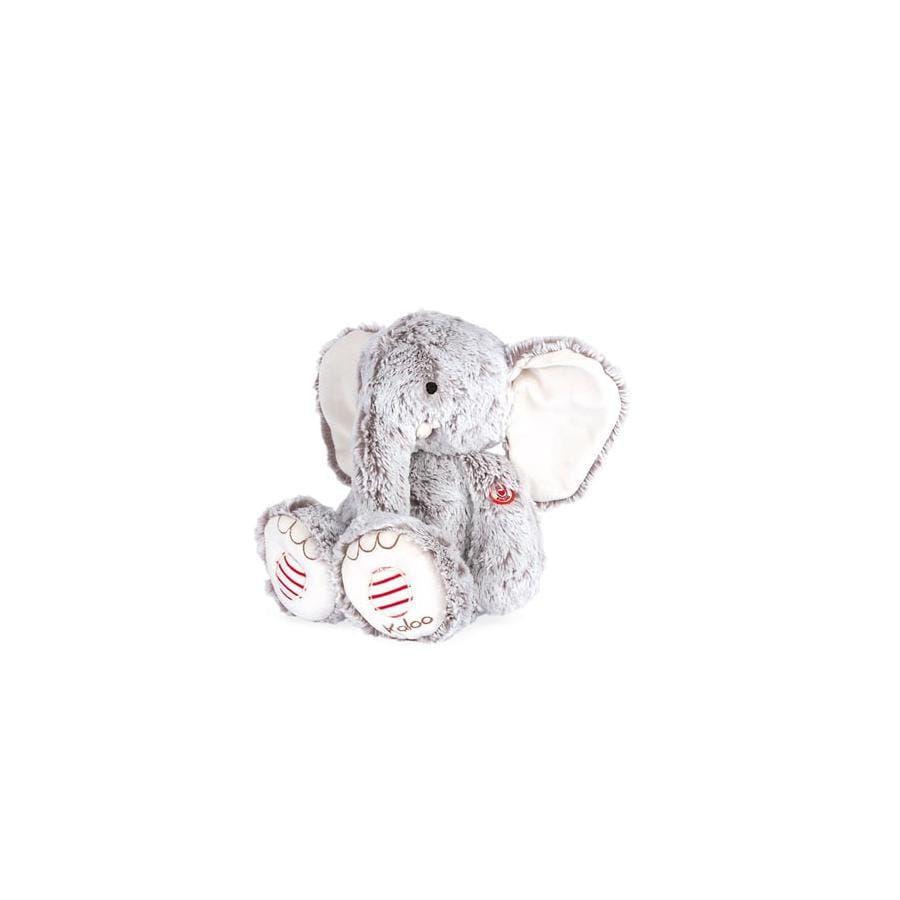 Peluche éléphant gris Noa Kaloo Rouge Large – Image 2