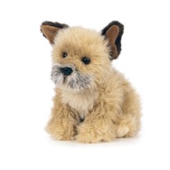 Peluche chien Border Terrier assis – Image 2