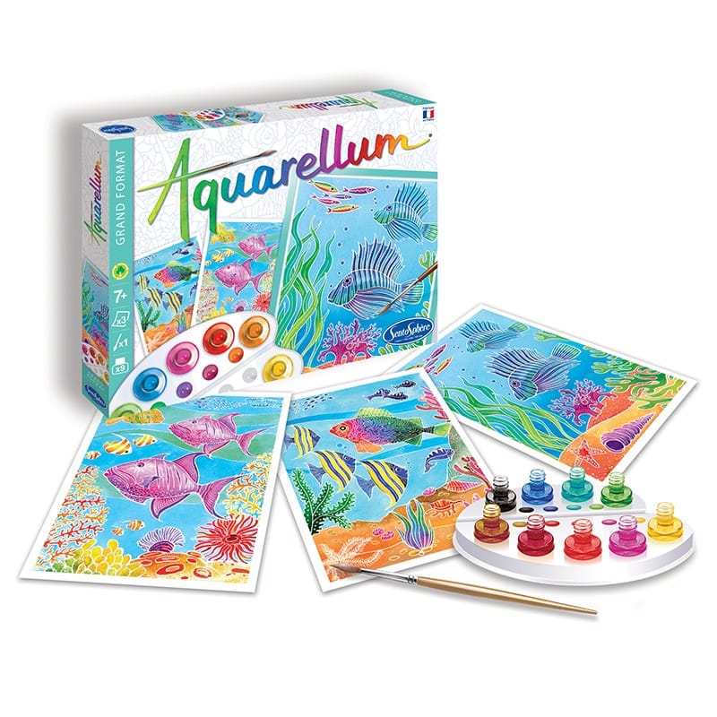 Aquarellum Fonds coralliens – Image 2