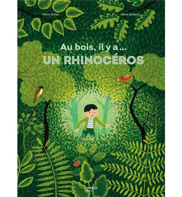 Au bois, il y a... un rhinocéros