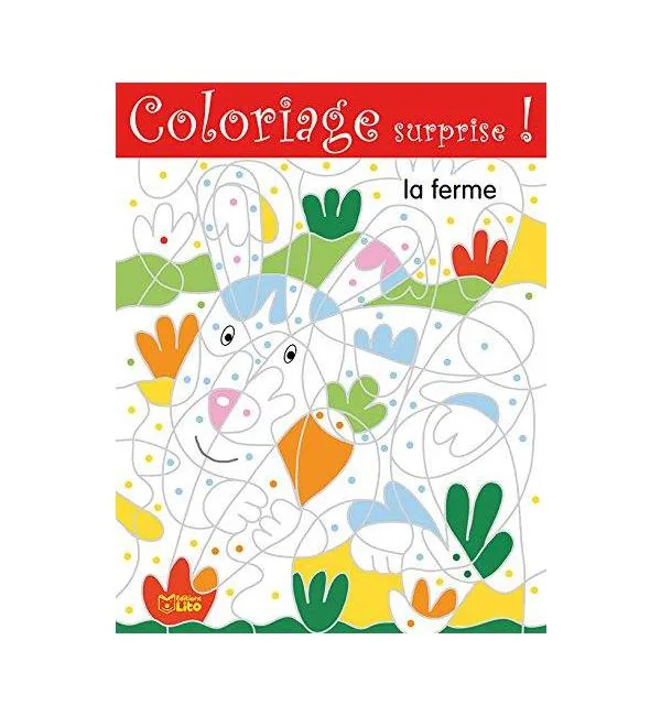 Coloriage surprise la ferme