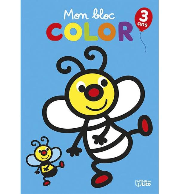 Mon bloc color L'abeille