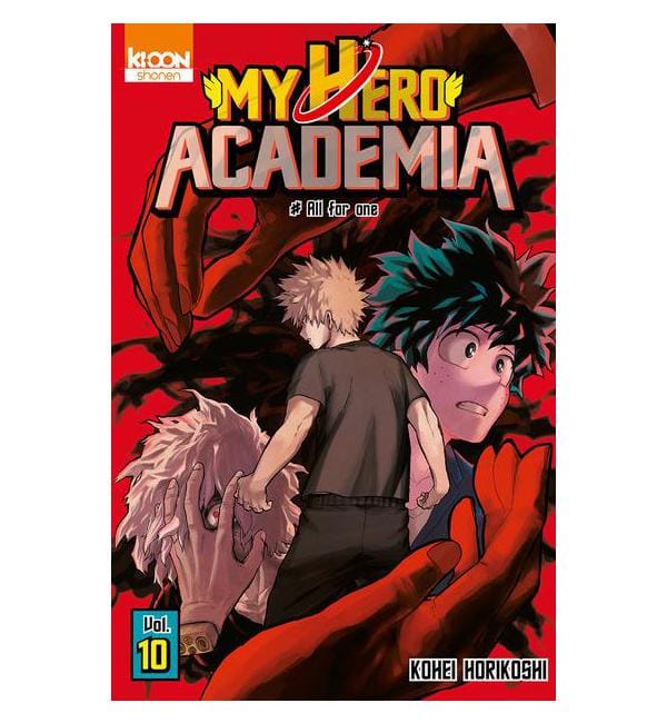 My Hero Academia Tome 10 - All for one