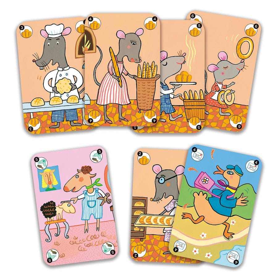Jeu de 7 familles Happy family - Librairie jeunesse le Toucan Rêveur