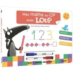 Mes maths au CP avec Loup - Avec 2 feutres effaçables