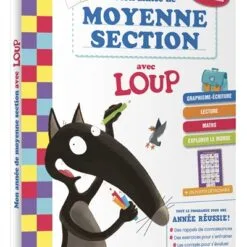 Mon année de moyenne section avec Loup - Avec un poster détachable