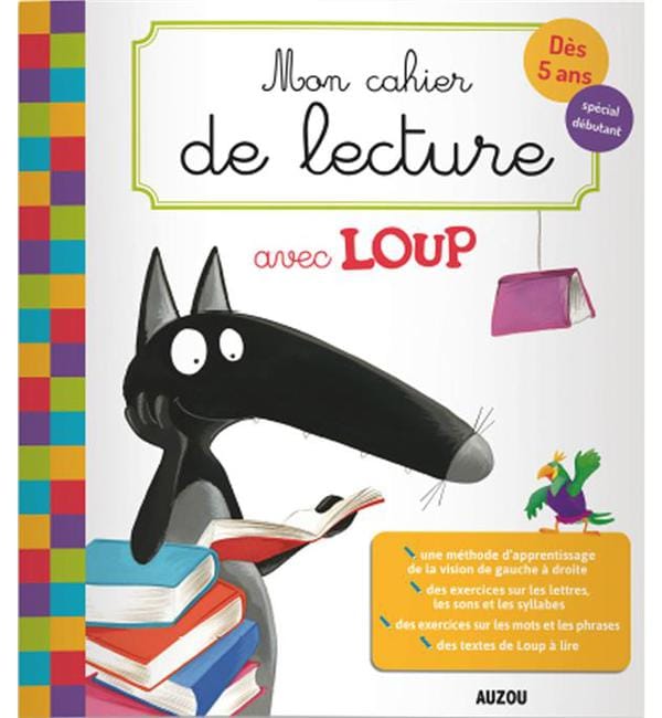 Mon cahier de lecture avec Loup