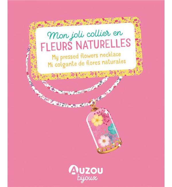 Mon joli collier en fleurs naturelles