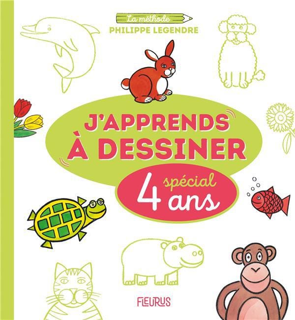 J'apprends à dessiner - Spécial 4 ans