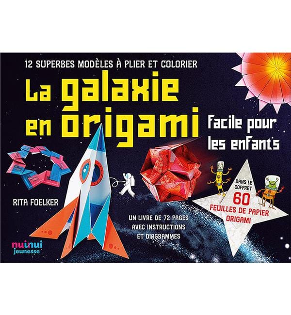 La galaxie en origami - Facile pour les enfants