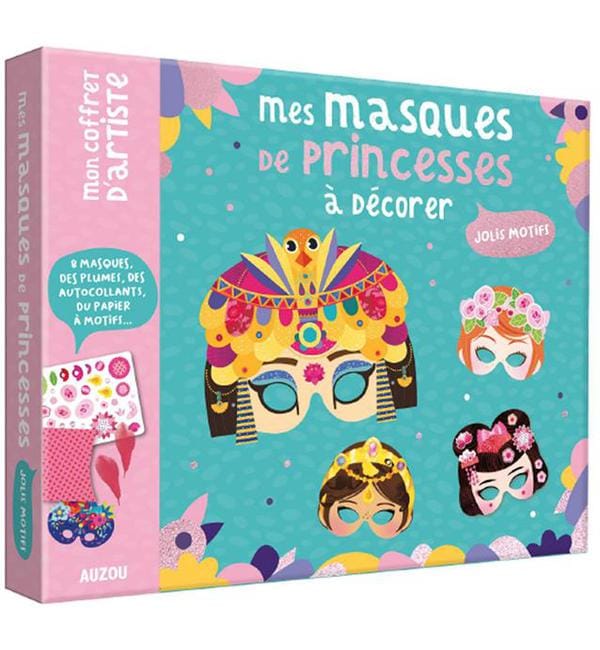 Mes masques de princesses à décorer jolis motifs