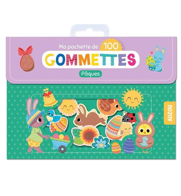 Ma pochette de 100 gommettes Pâques