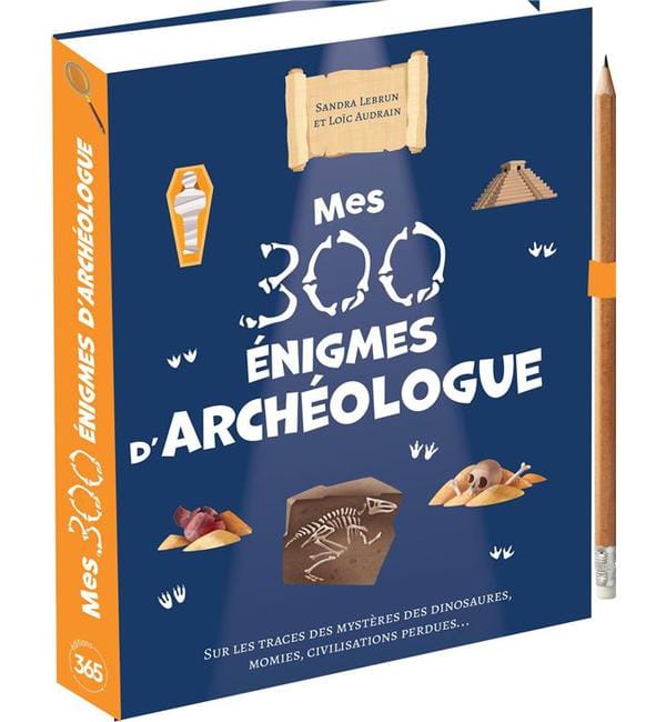 Mes 300 énigmes d'archéologue - Avec un crayon