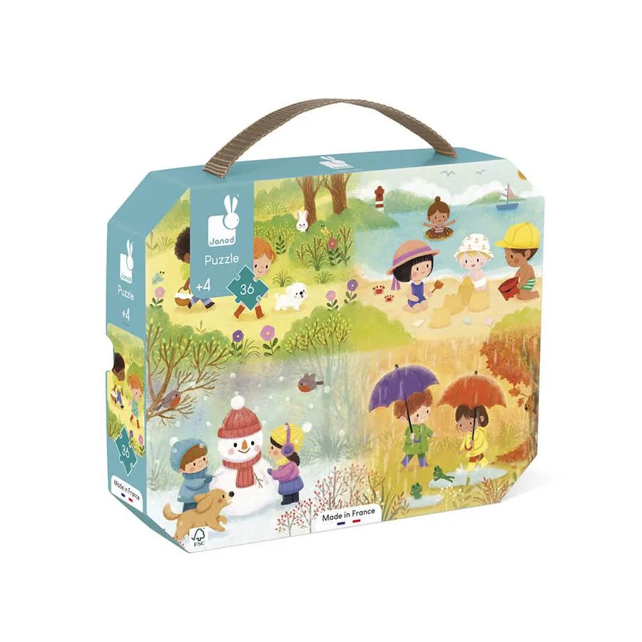 Puzzle Les saisons 36 pièces