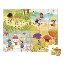 Puzzle Les saisons 36 pièces – Image 2