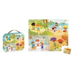 Puzzle Les saisons 36 pièces – Image 3