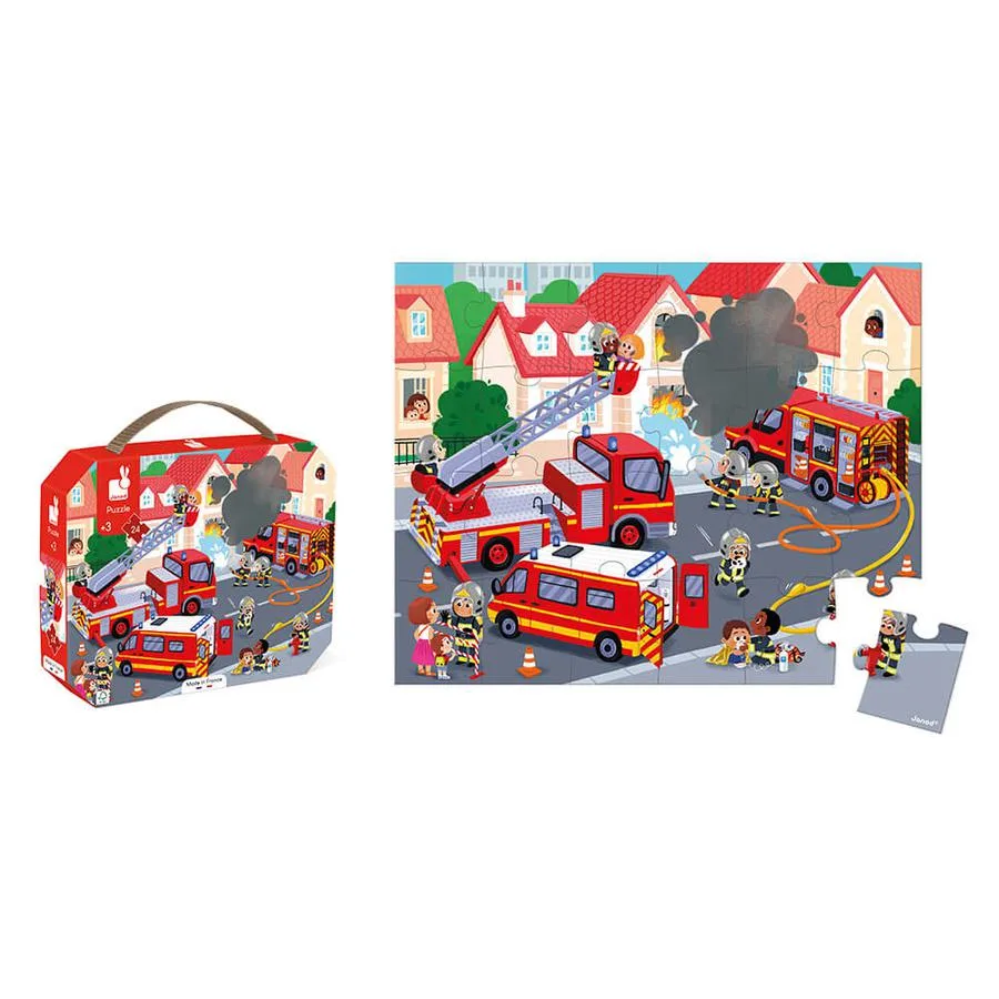 Puzzle Pompiers 24 pièces – Image 3