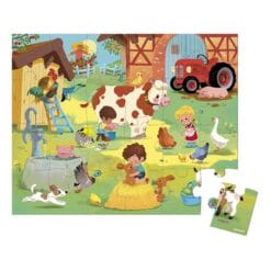 Puzzle Une journée à la ferme 24 pièces – Image 2