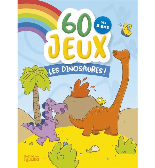 60 jeux Les dinosaures !