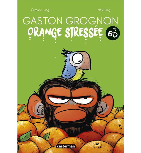 Gaston Grognon en BD - Orange stressée