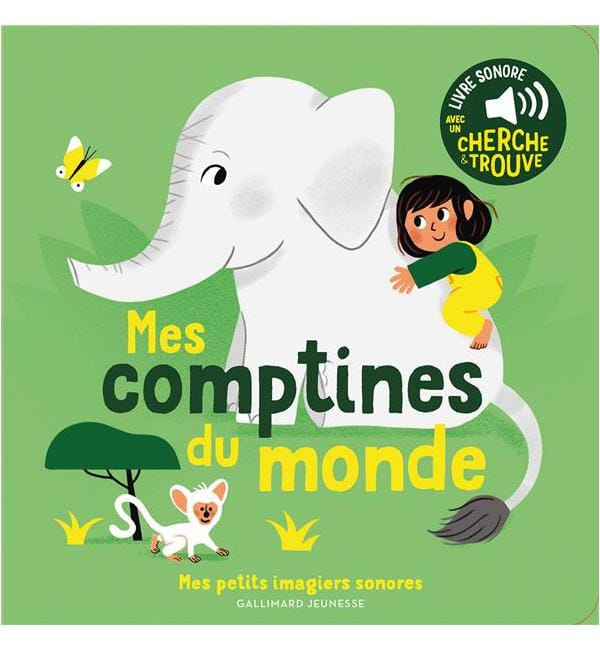 Mes comptines du monde - Des sons à écouter, des images à regarder