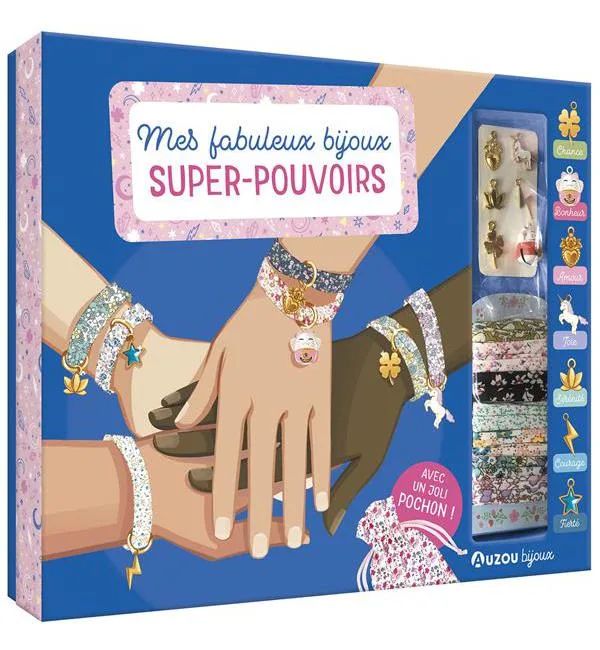 Mes fabuleux bijoux super-pouvoirs - Avec 1 pochon !